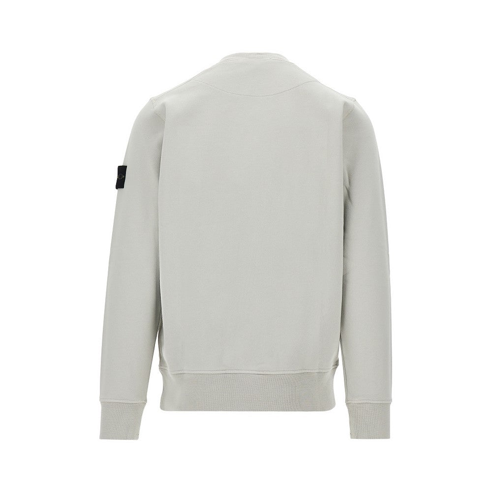 Organic cotton crewneck sweatshirt