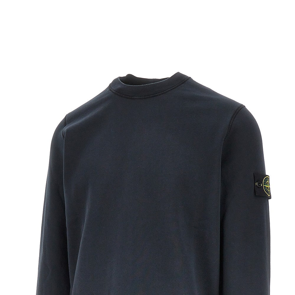 Organic cotton crewneck sweatshirt