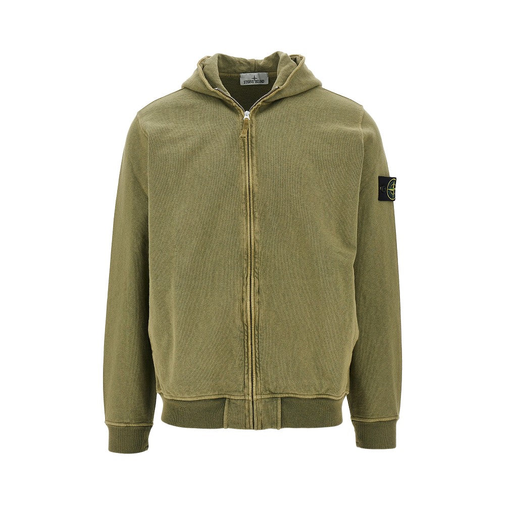 French terry fullzip hoodie