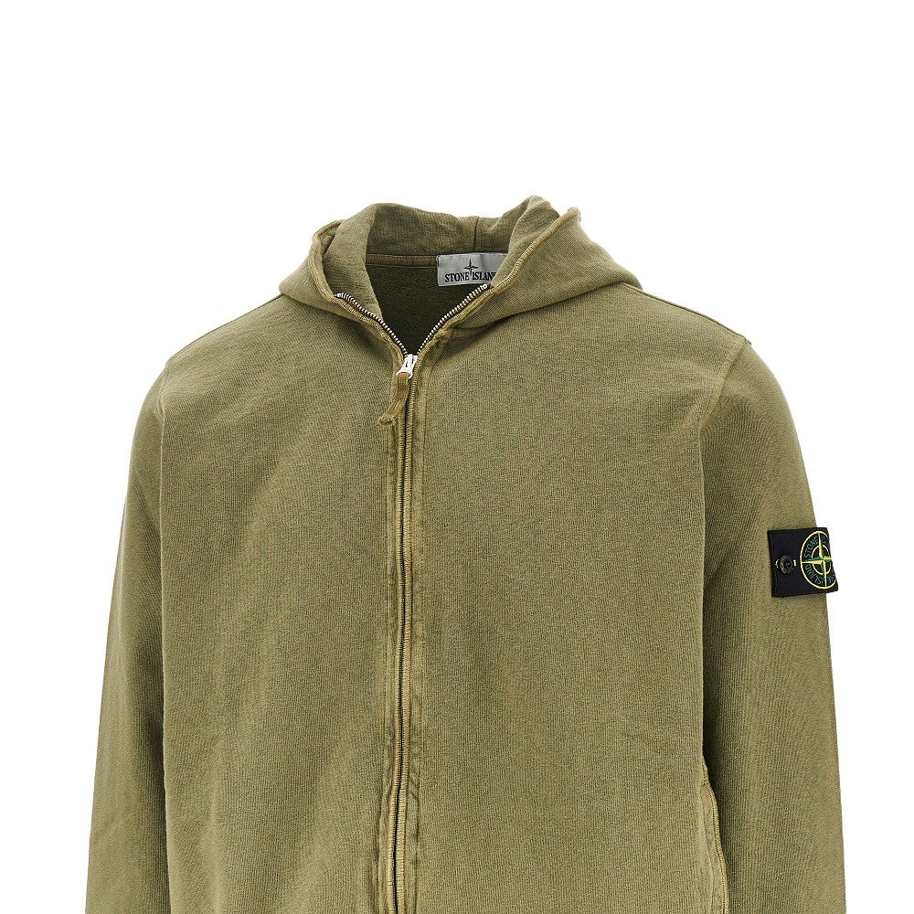French terry fullzip hoodie