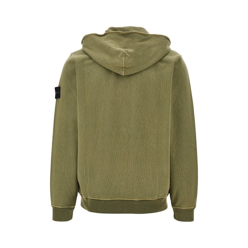 French terry fullzip hoodie