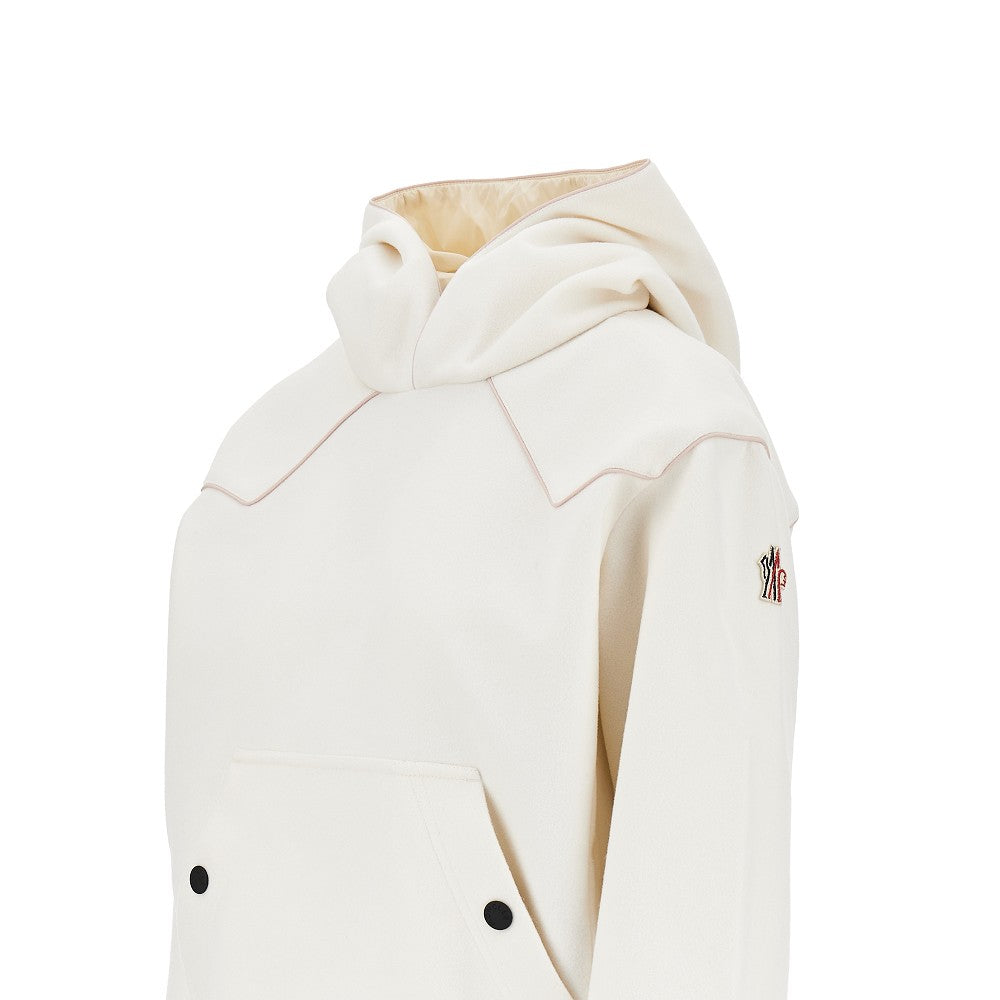 Aprés-Ski felt hoodie