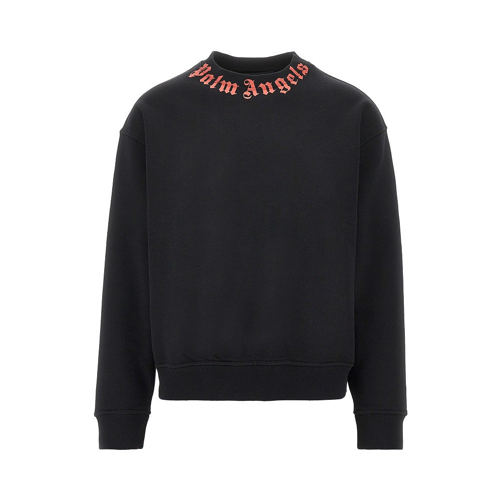 Felpa girocollo con stampa logo