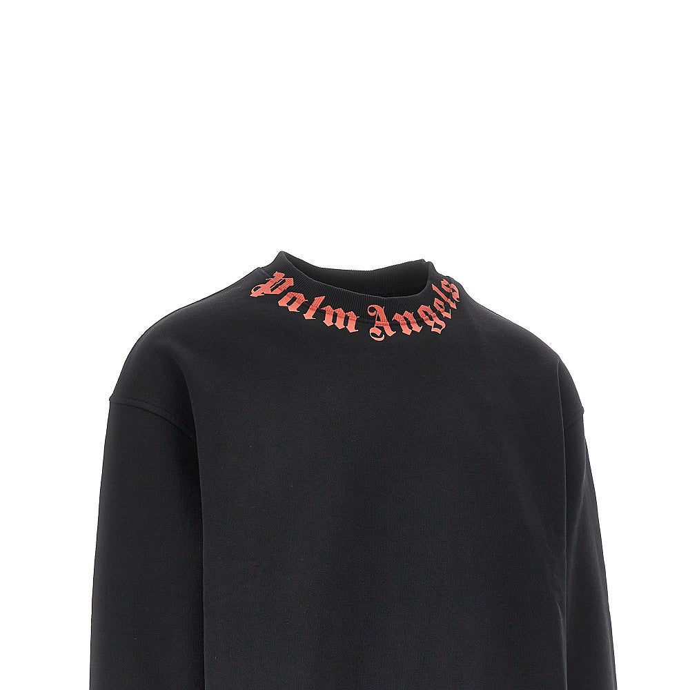 Felpa girocollo con stampa logo