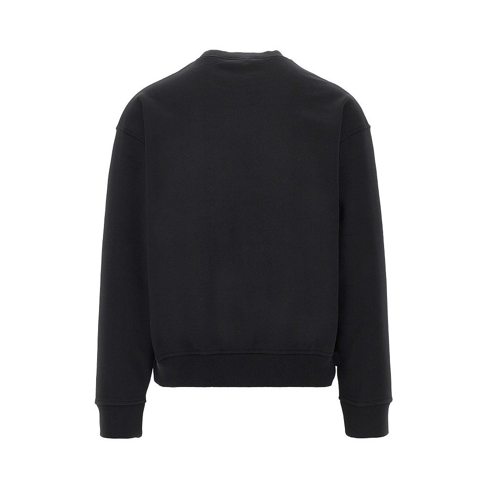 Felpa girocollo con stampa logo