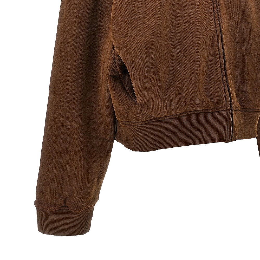 Oversized full-zip hoodie