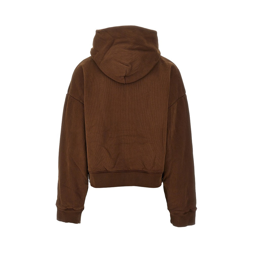 Oversized full-zip hoodie