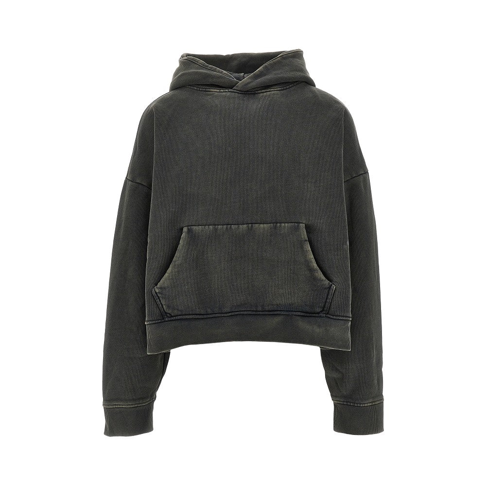 Felpa oversize con cappuccio