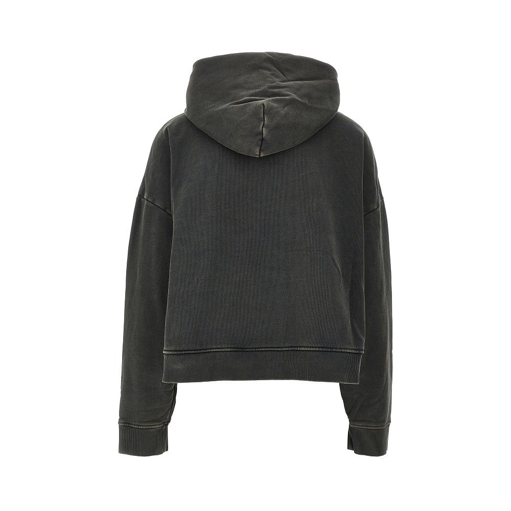 Felpa oversize con cappuccio