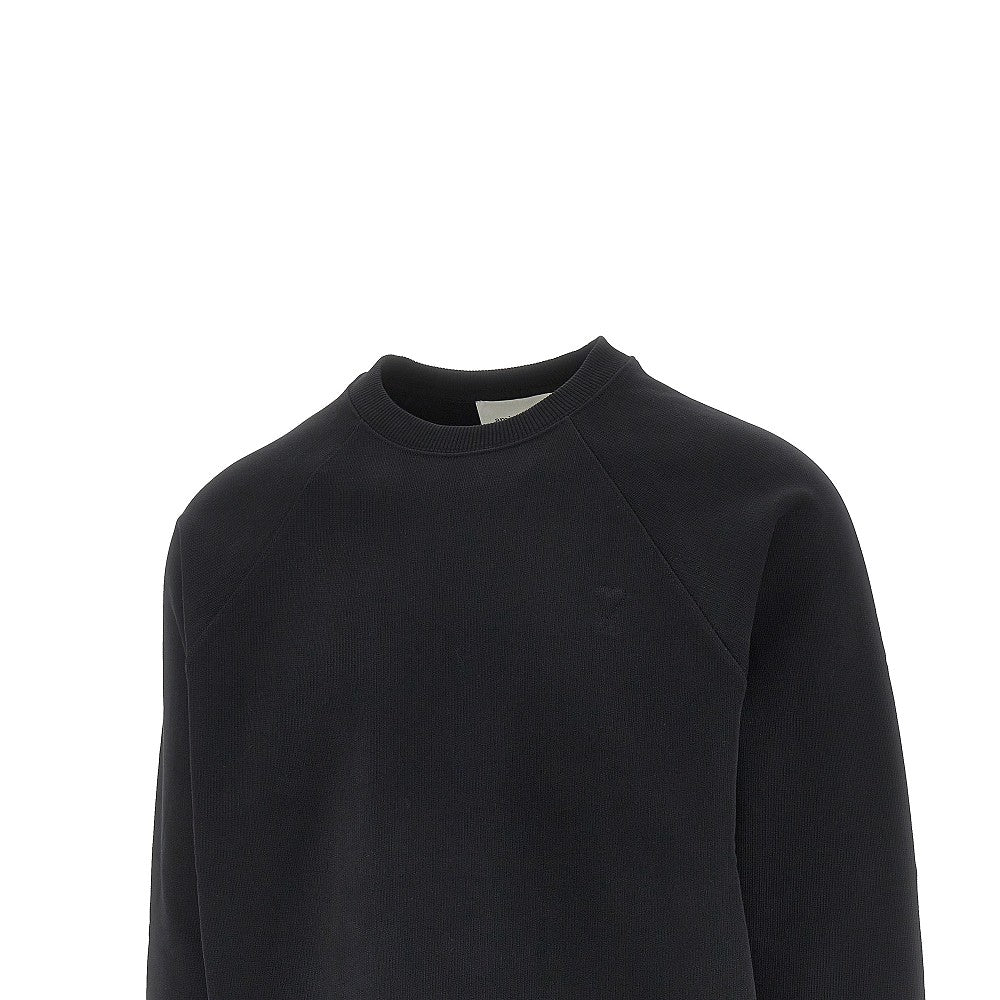 Embossed Ami de Coeur crewneck sweatshirt