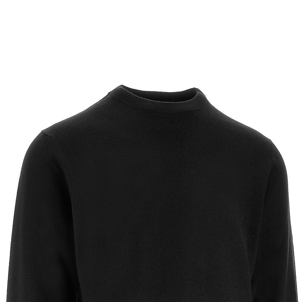 Pullover girocollo in cachemire
