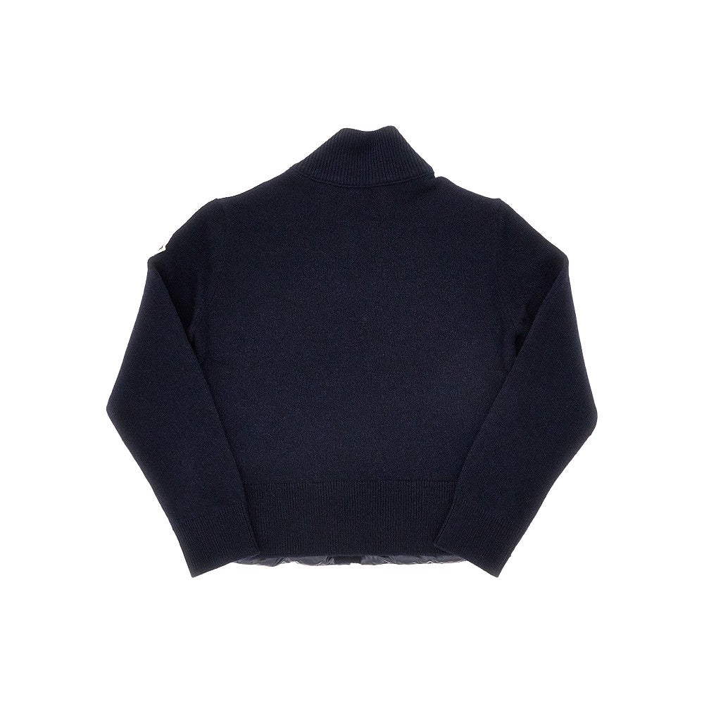 Cardigan in lana e nylon