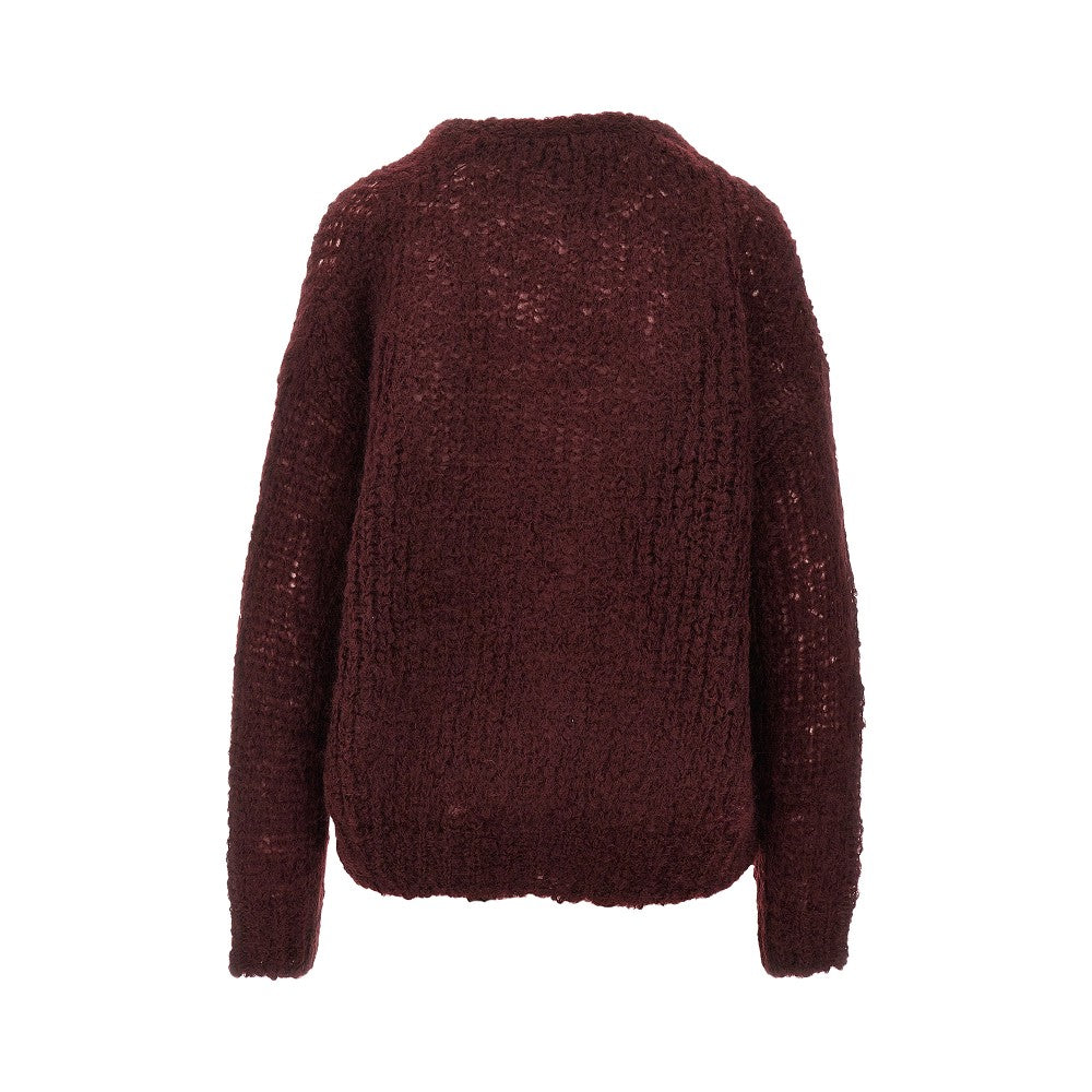 Cardigan in misto mohair