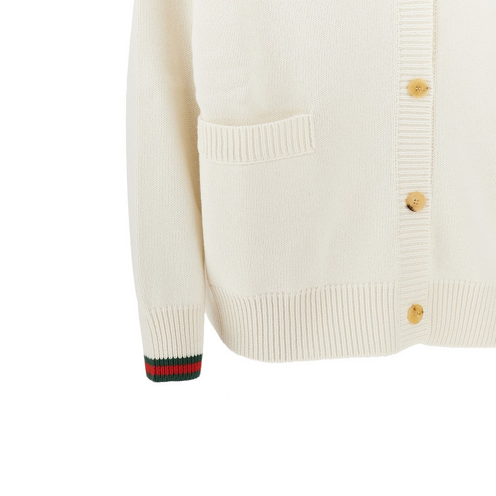 Wool and cashmere cardigan