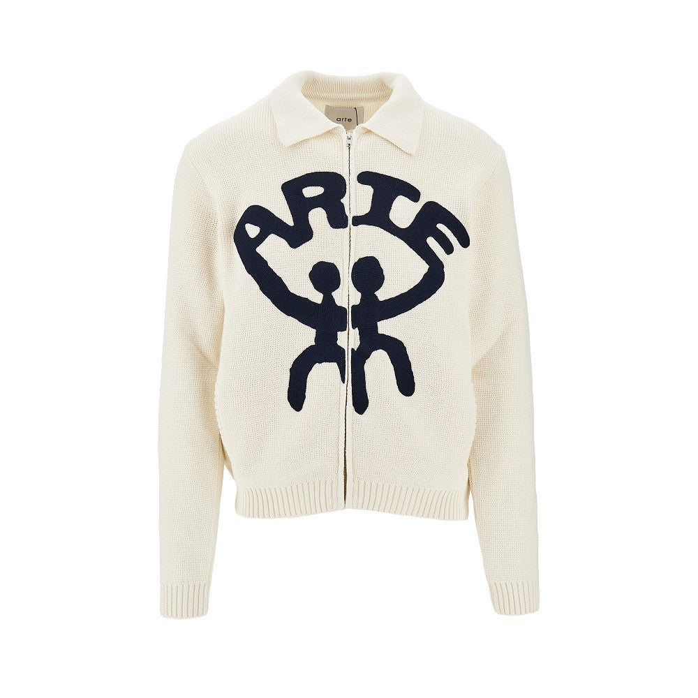 'All Together' knitted cardigan