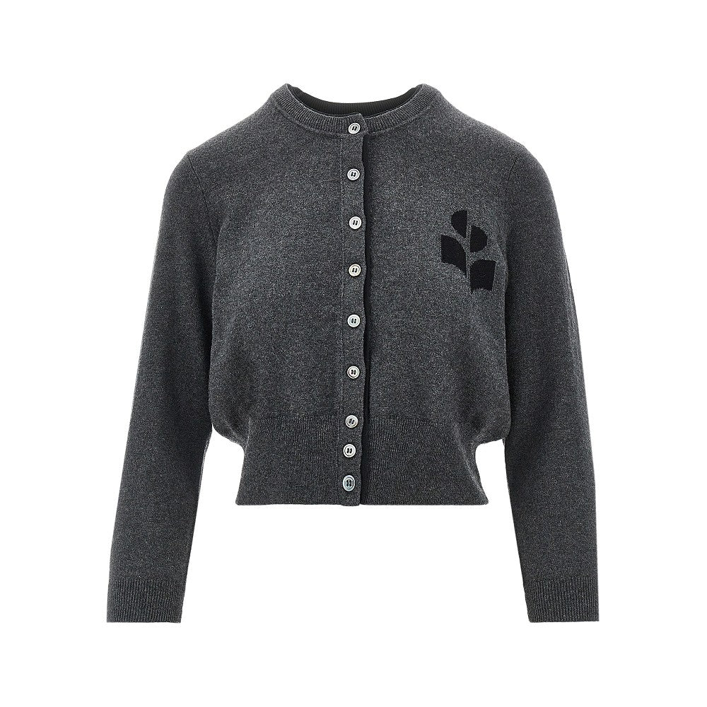 Cardigan in cotone e lana 'Lona'