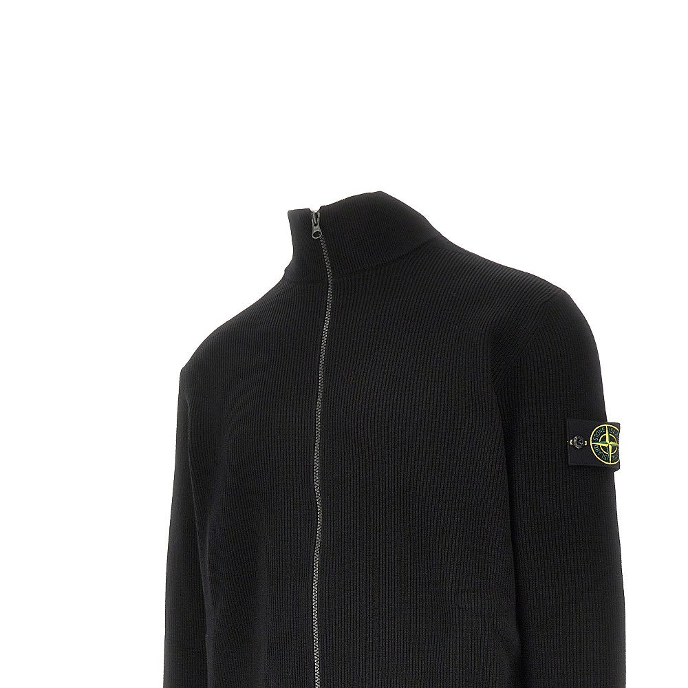 Cardigan full-zip in cotone