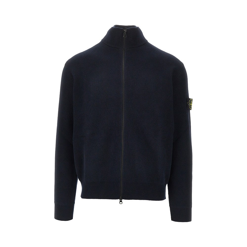 Cardigan full-zip in cotone