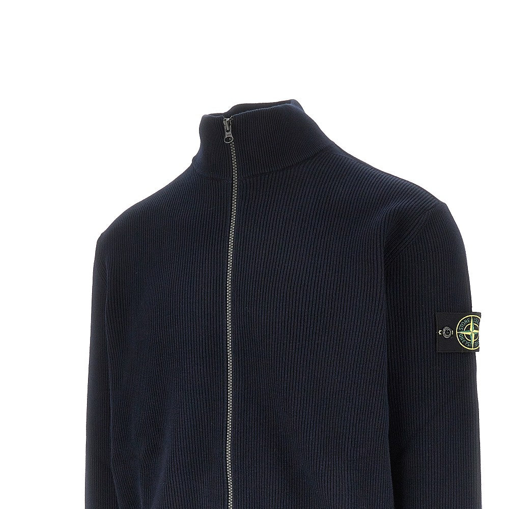 Cardigan full-zip in cotone