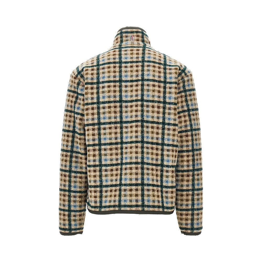 Teddy fabric reversible jacket