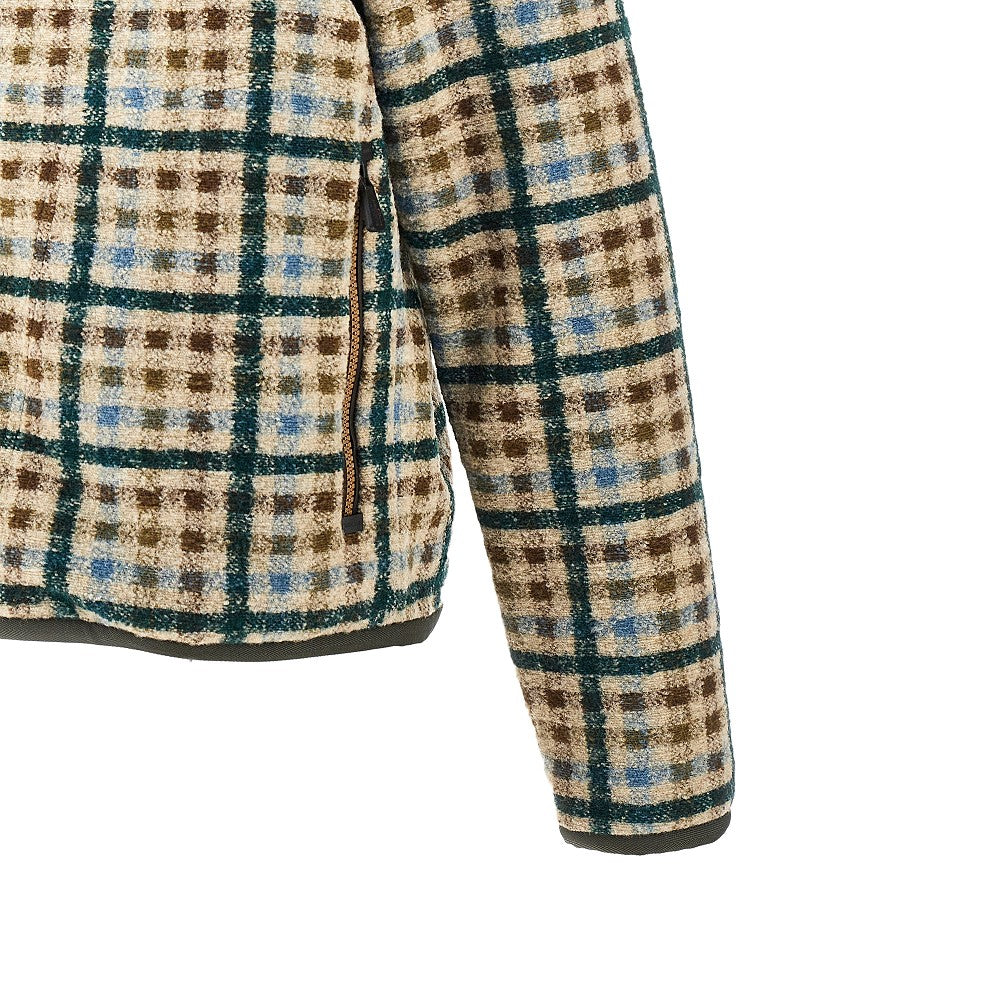 Teddy fabric reversible jacket