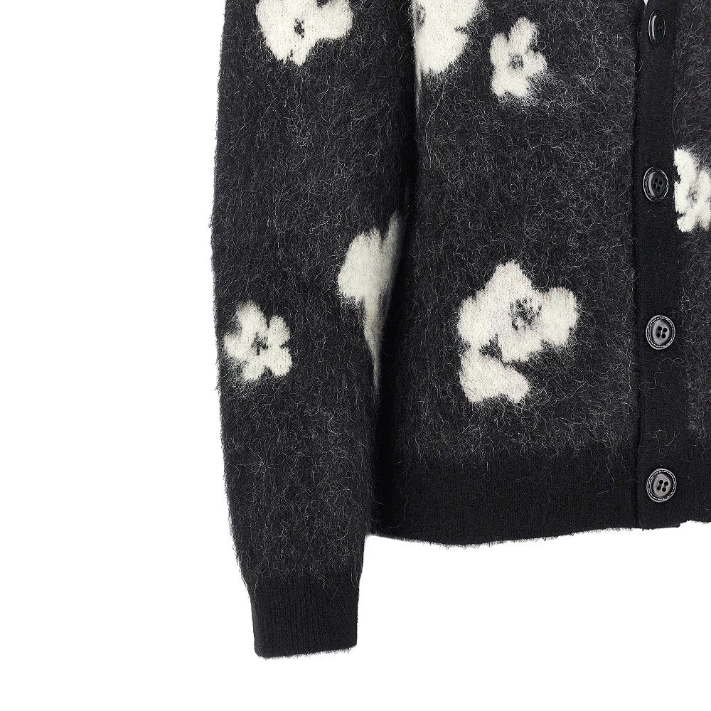 'Justus' jacquard knit cardigan