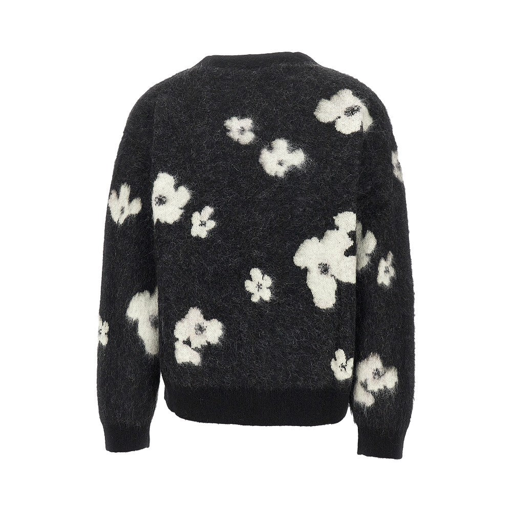 'Justus' jacquard knit cardigan