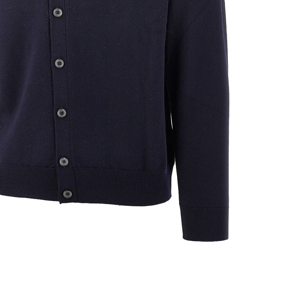 Cardigan in maglia di lana Merino