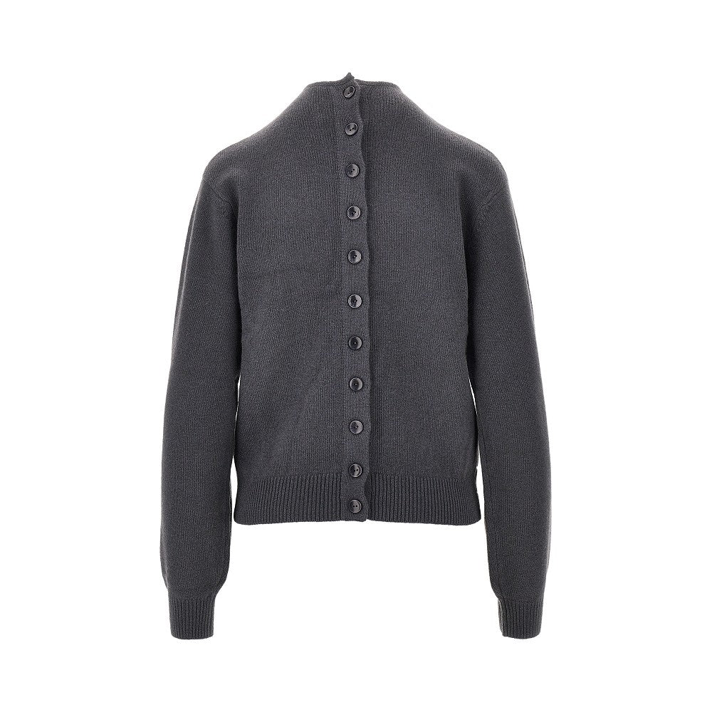 Pullover reversibile in cachemire