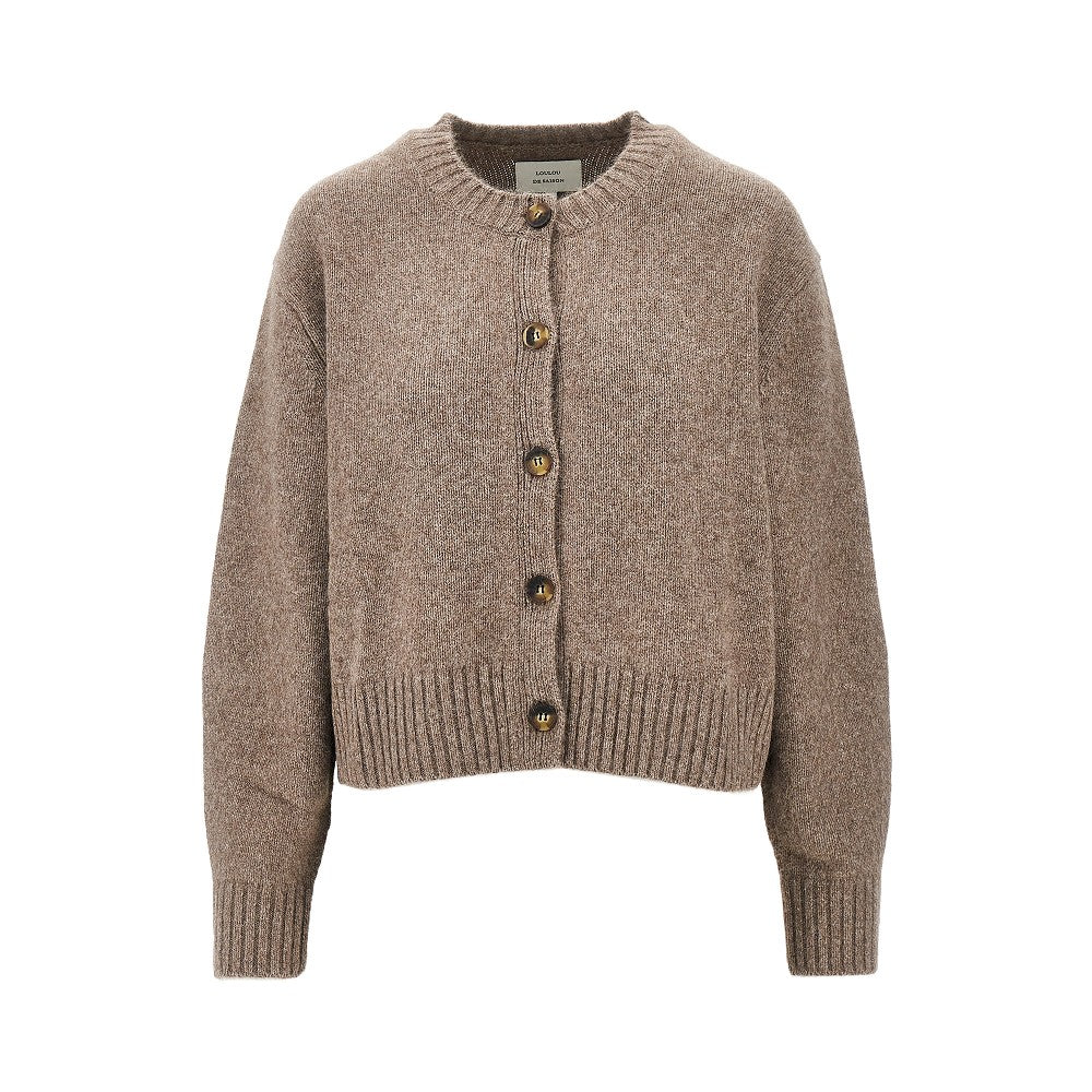 Cardigan in misto yak 'REMUS'