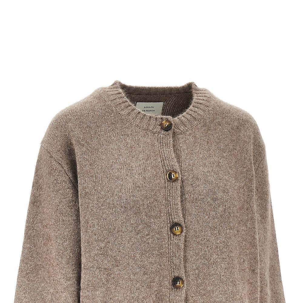 Cardigan in misto yak 'REMUS'