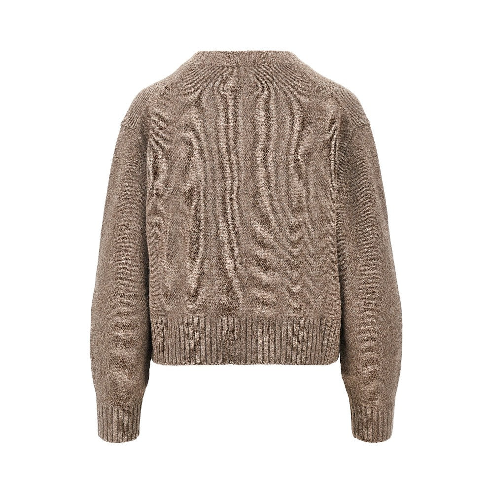 Cardigan in misto yak 'REMUS'
