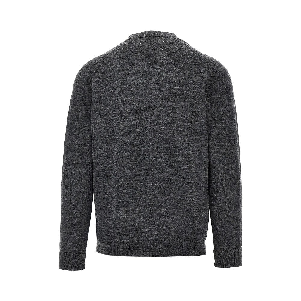 Wool-blend cardigan