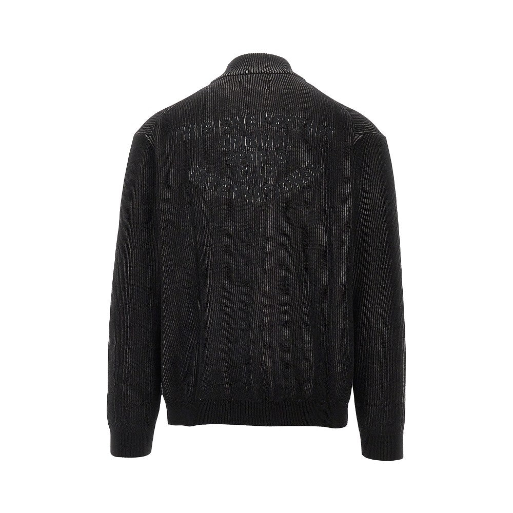 Cardigan Full Zip in maglia