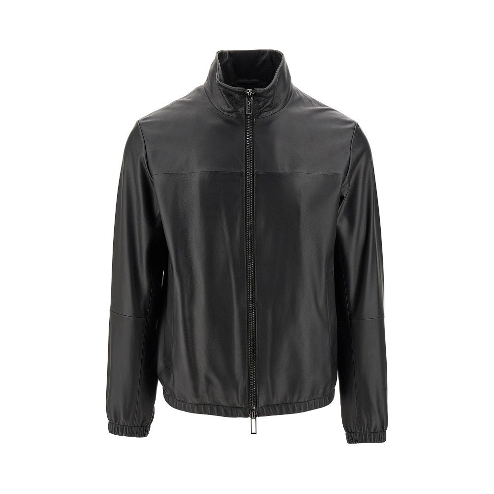 Blouson full-zip in nappa