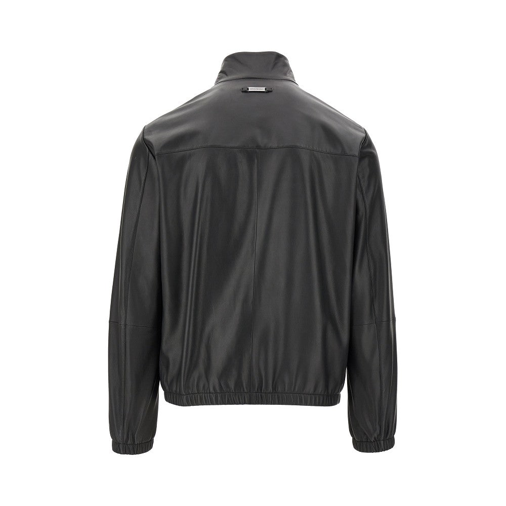 Blouson full-zip in nappa