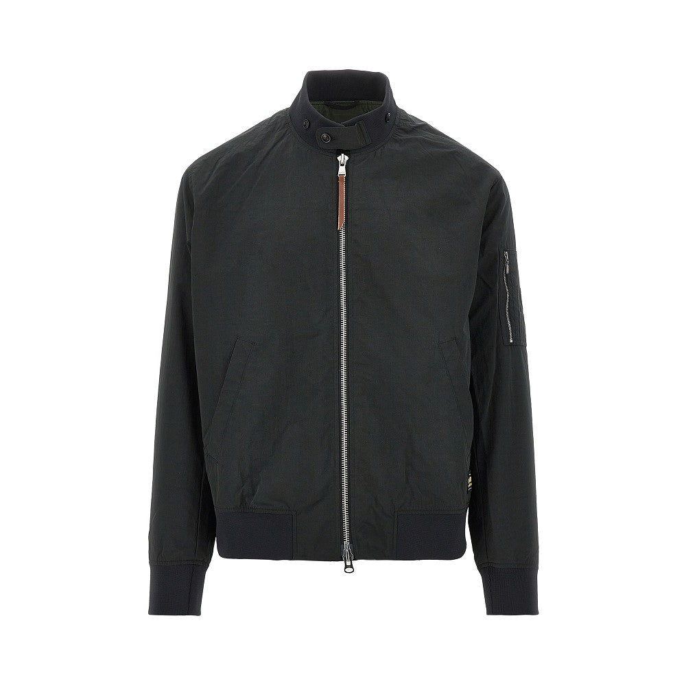 'Fenton' technical fabric bomber jacket
