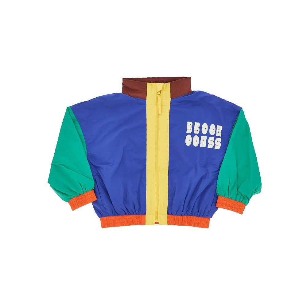 Color-Block Tracksuit Jacket