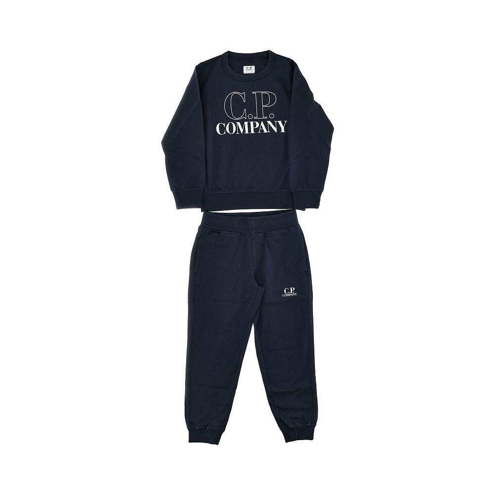 French terry two-piece set