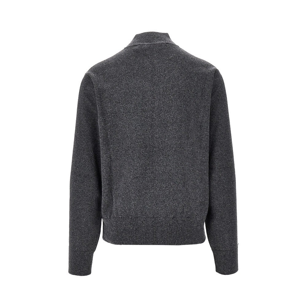 Knitted track jacket