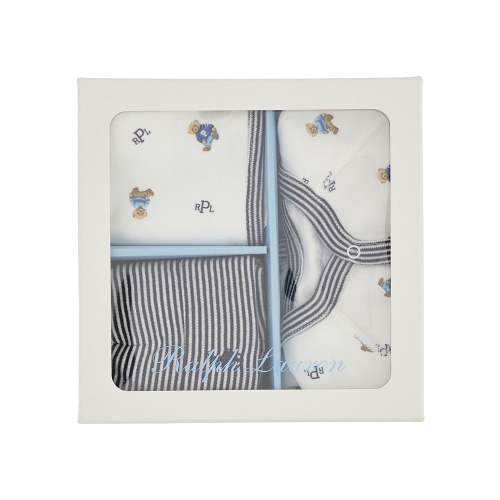 Set regalo tre pezzi in cotone