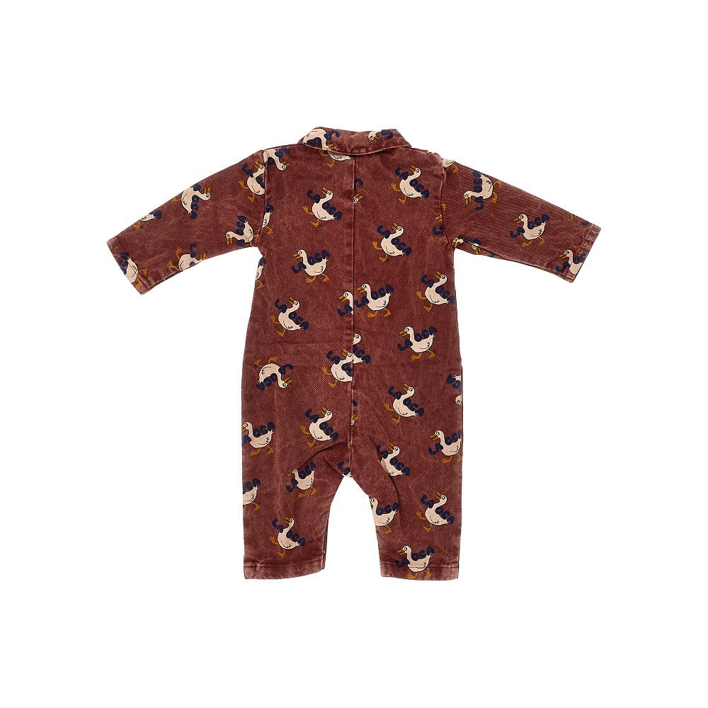 'La Oca' gabardine overall
