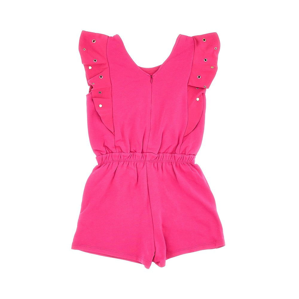 French terry short jumpsuit