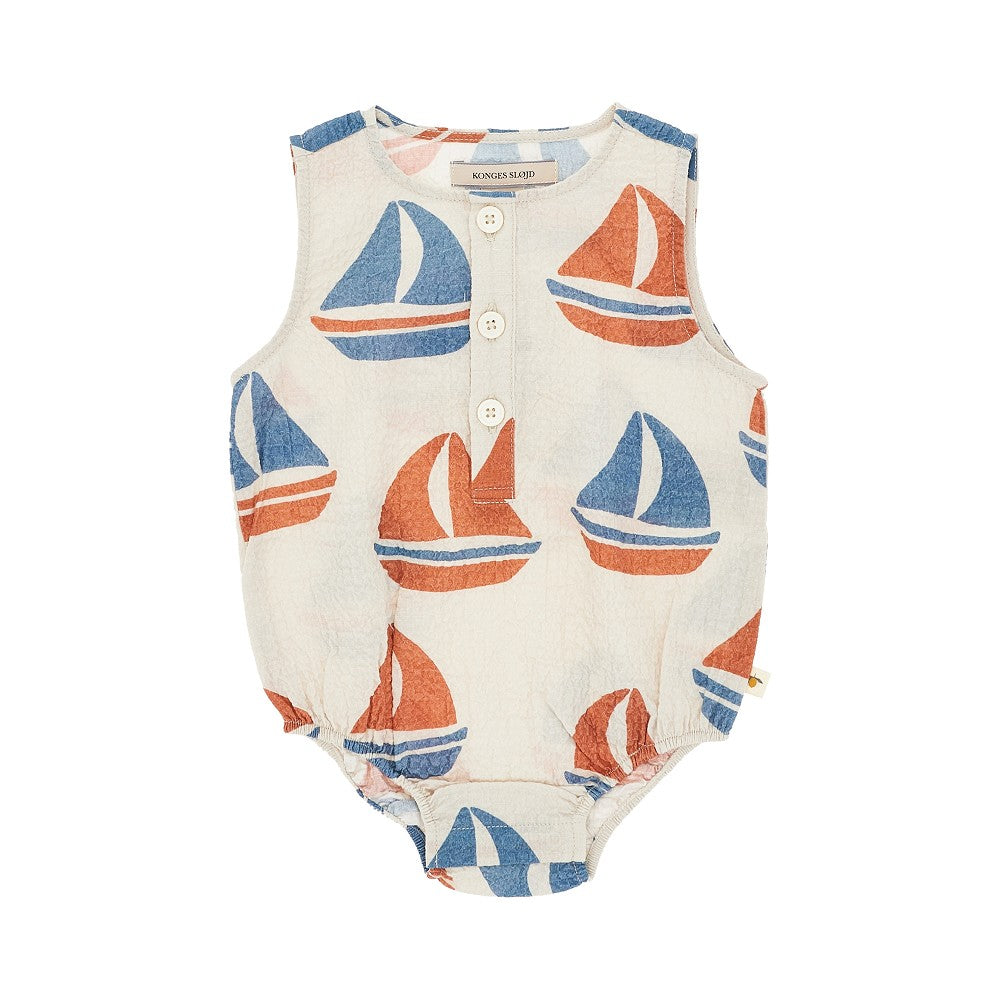 'Elliot' seersucker rompers