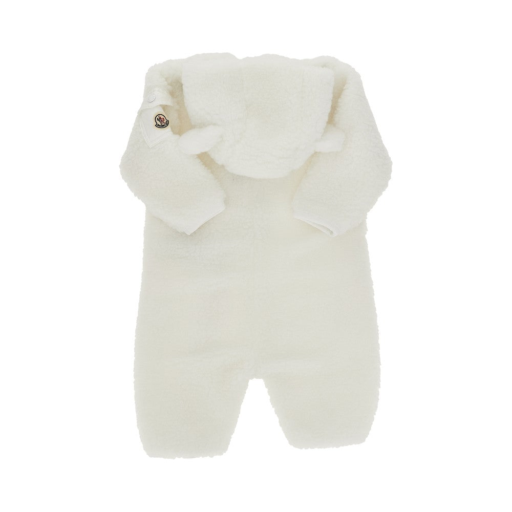 Tutina intera in tessuto Teddy