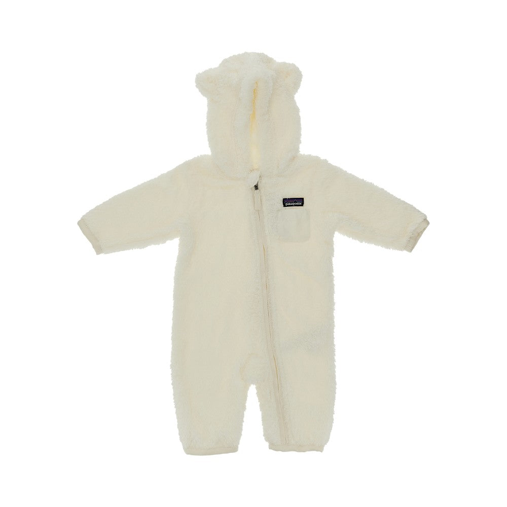 Baby Furry Friends fleece romper suit