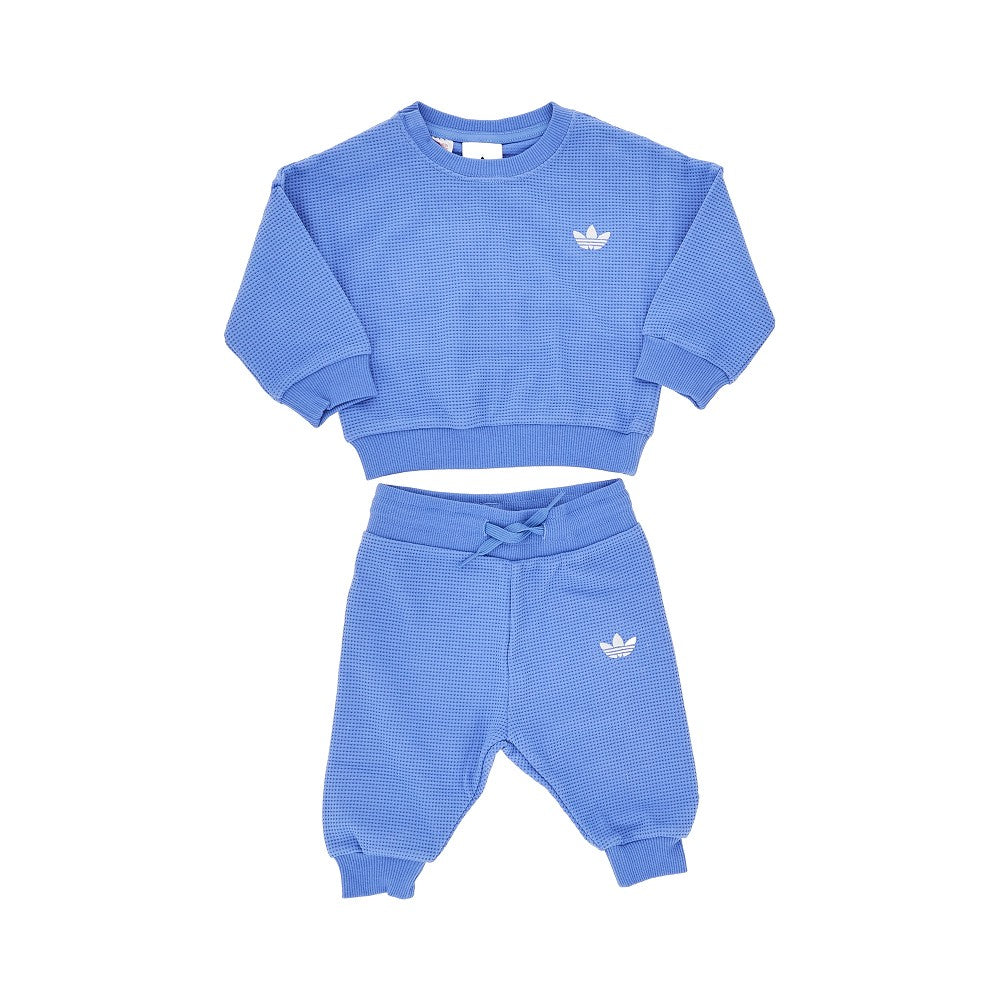 Set in waffle jersey