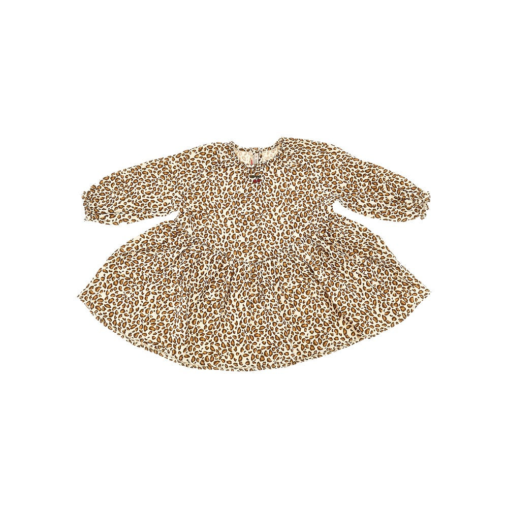 Abitino in cotone leopardato 'Coco'