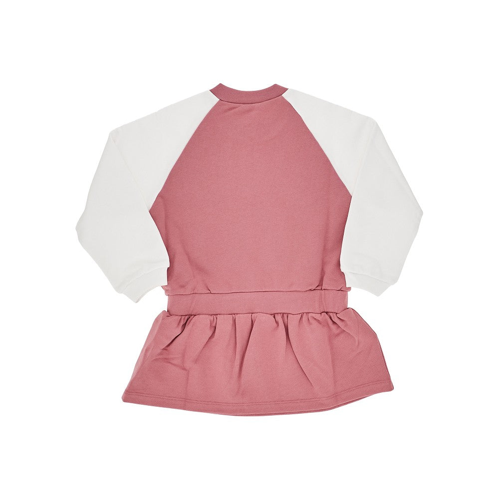 Mini abito in felpa con stampa logo - KIDS