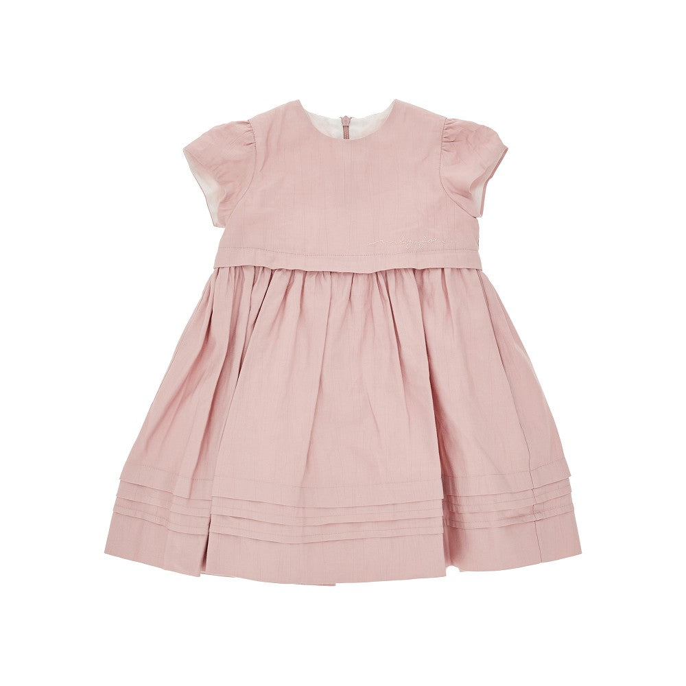 Viscose-blend mini dress